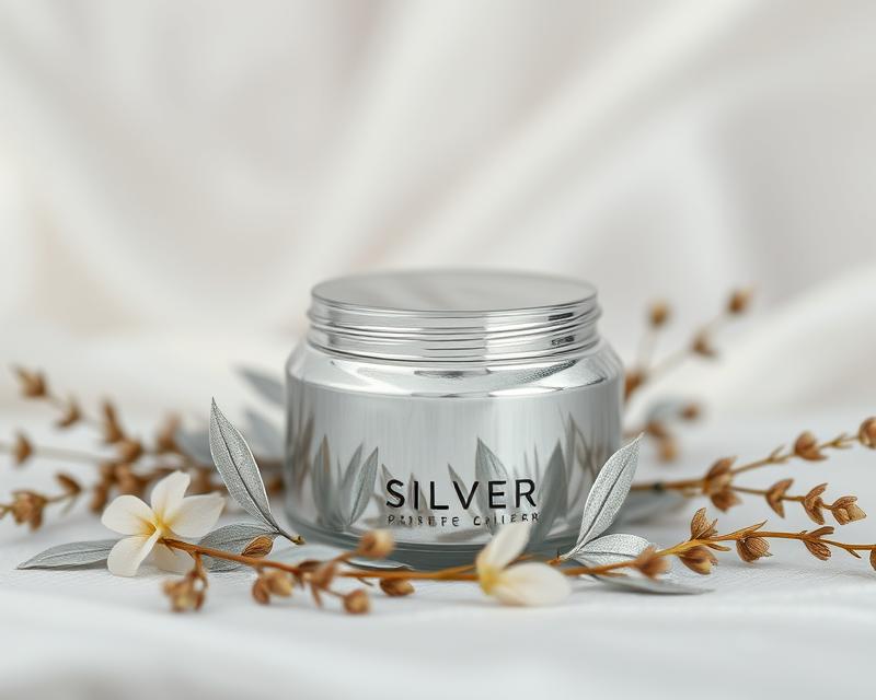Srebro w kosmetykach: właściwości, zastosowanie i efekty pielęgnacyjne